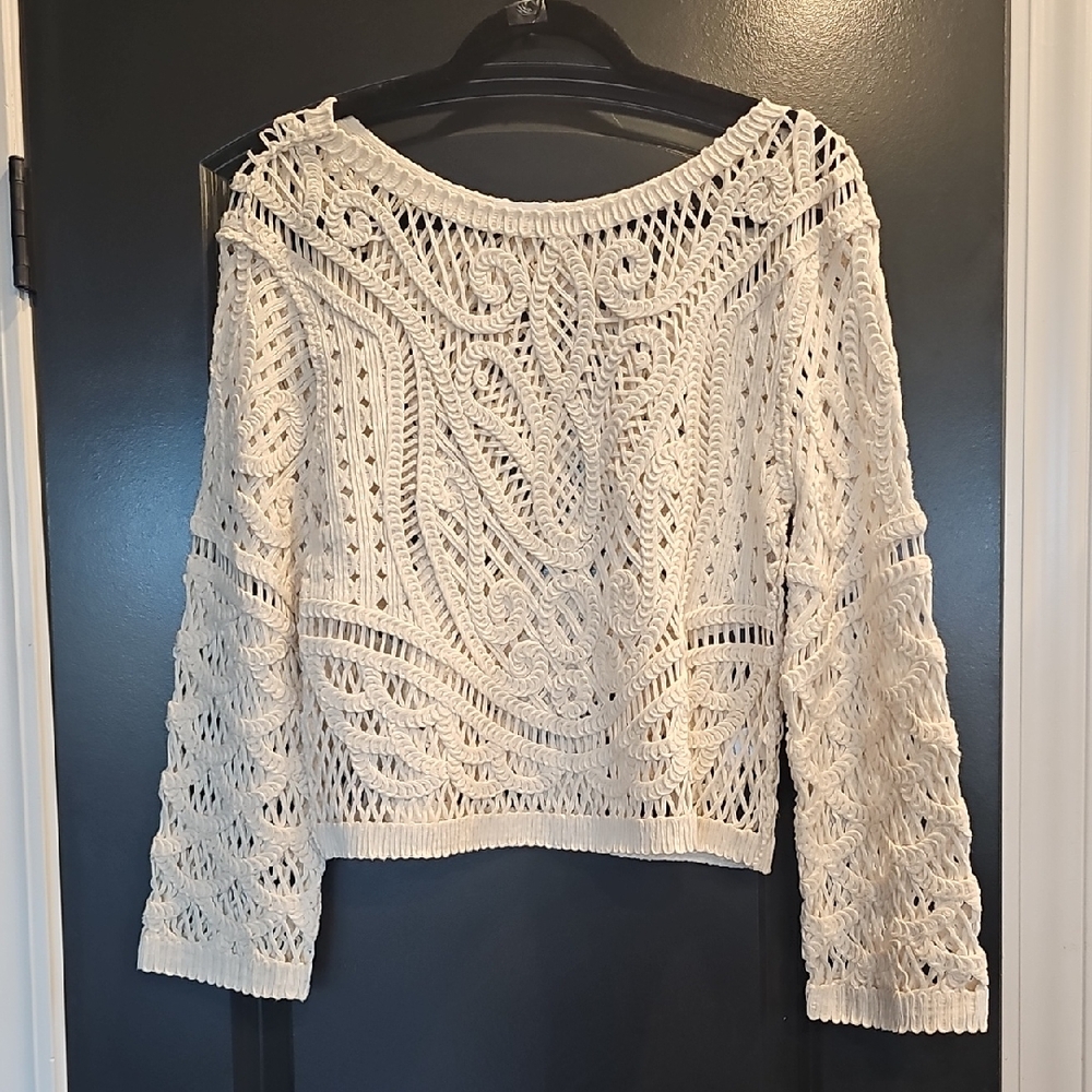 Bluivy Lace Knit Sweater